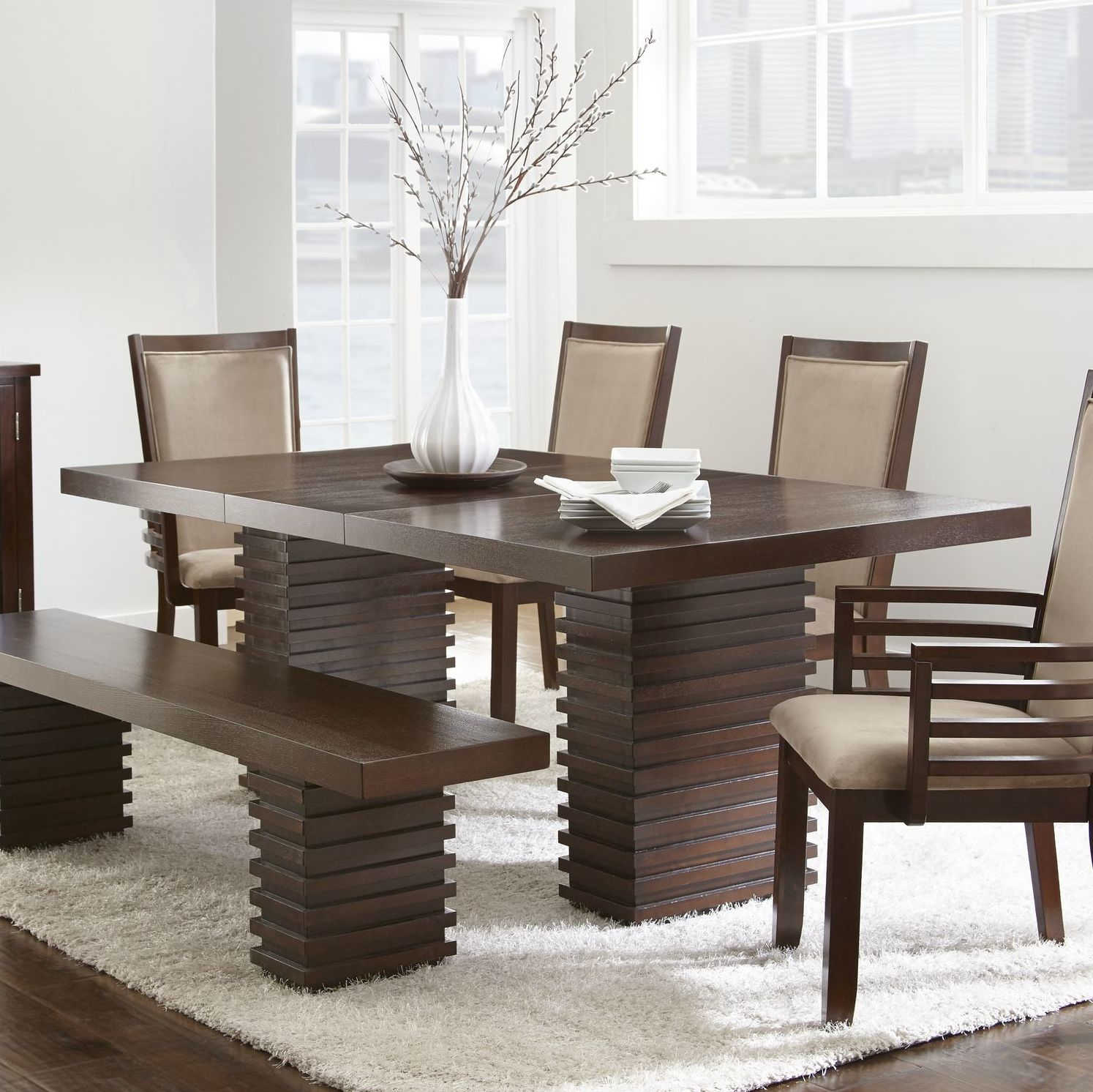 Steve Silver Briana 5pc Dining Room Set for proportions 1494 X 1492