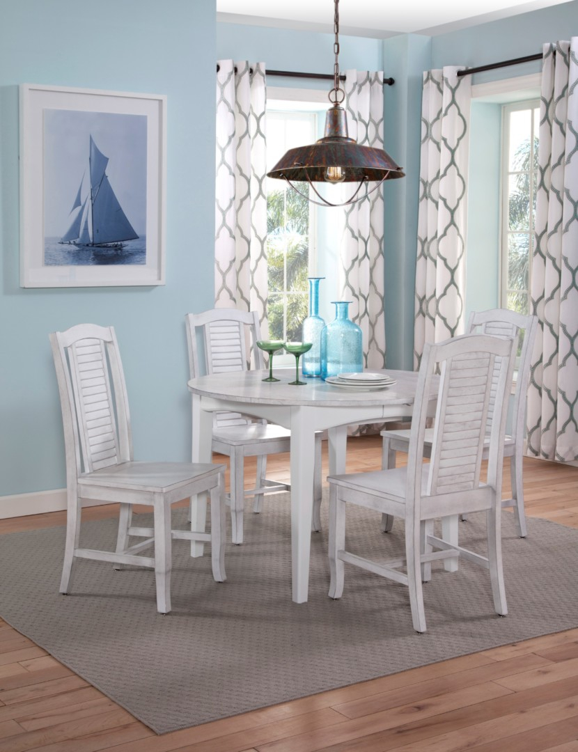 T128 4464xb Round Table And Four Seaside Chairs in size 830 X 1080