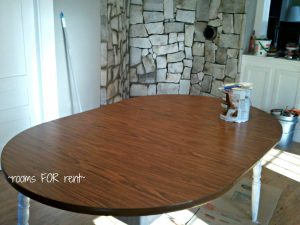 Table Makeoverhow To Paint A Laminate Tablegonna Do inside size 1600 X 1200