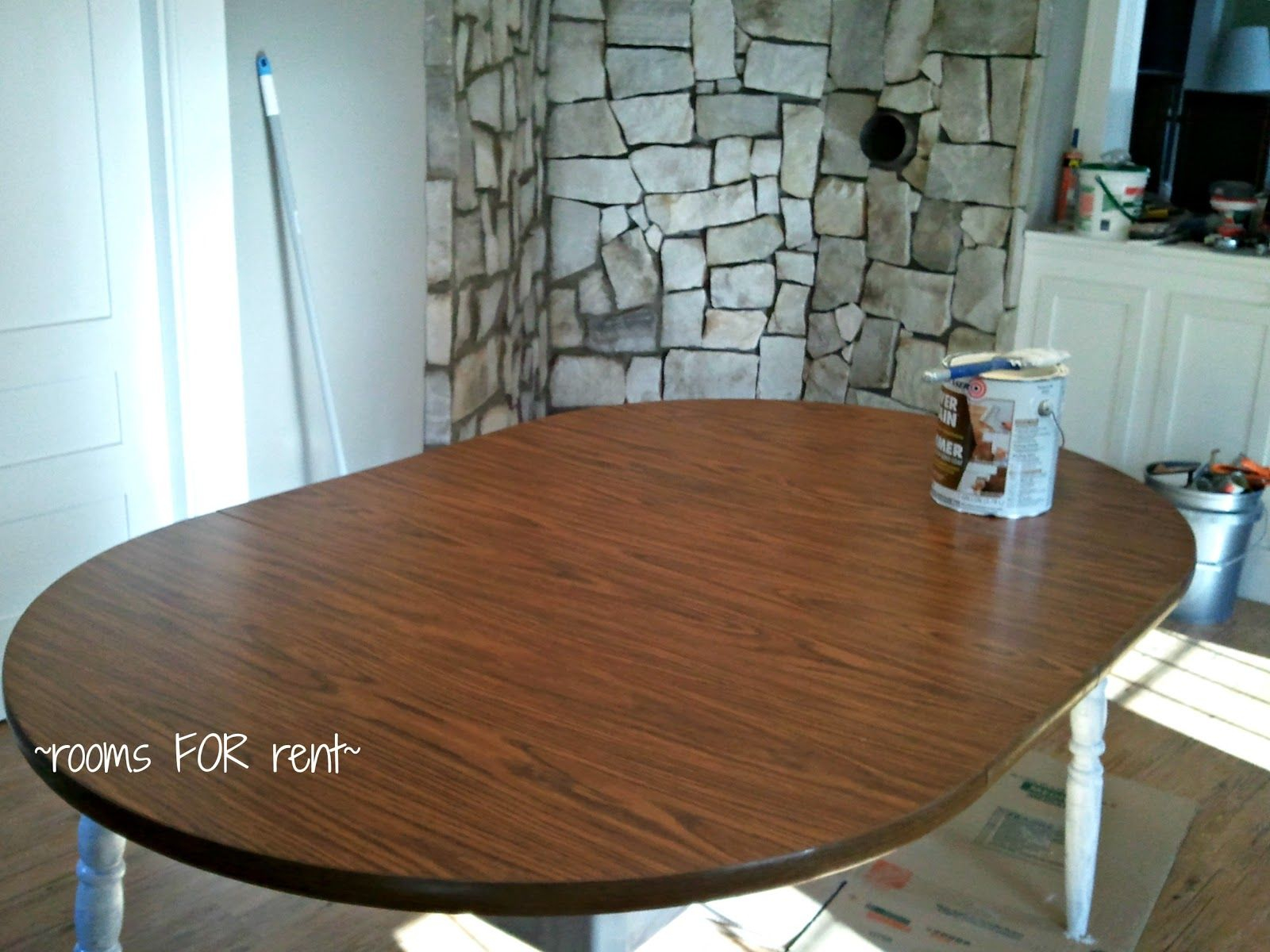 Table Makeoverhow To Paint A Laminate Tablegonna Do inside size 1600 X 1200