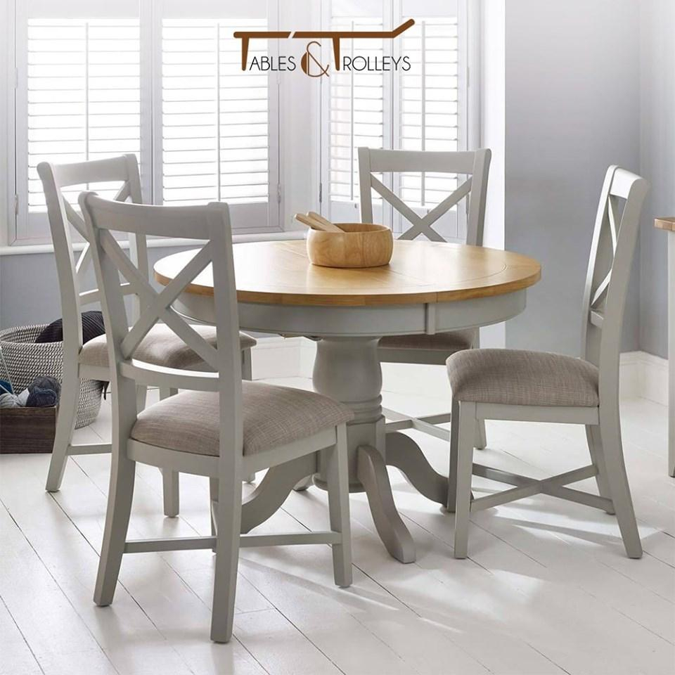 Tables And Trolleys 4 Piece Dinning Set Grey inside dimensions 960 X 960