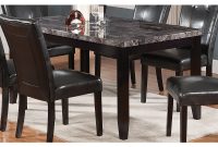Tahoe Faux Marble Dining Table Tahoeg Tb The Brick throughout sizing 1200 X 925