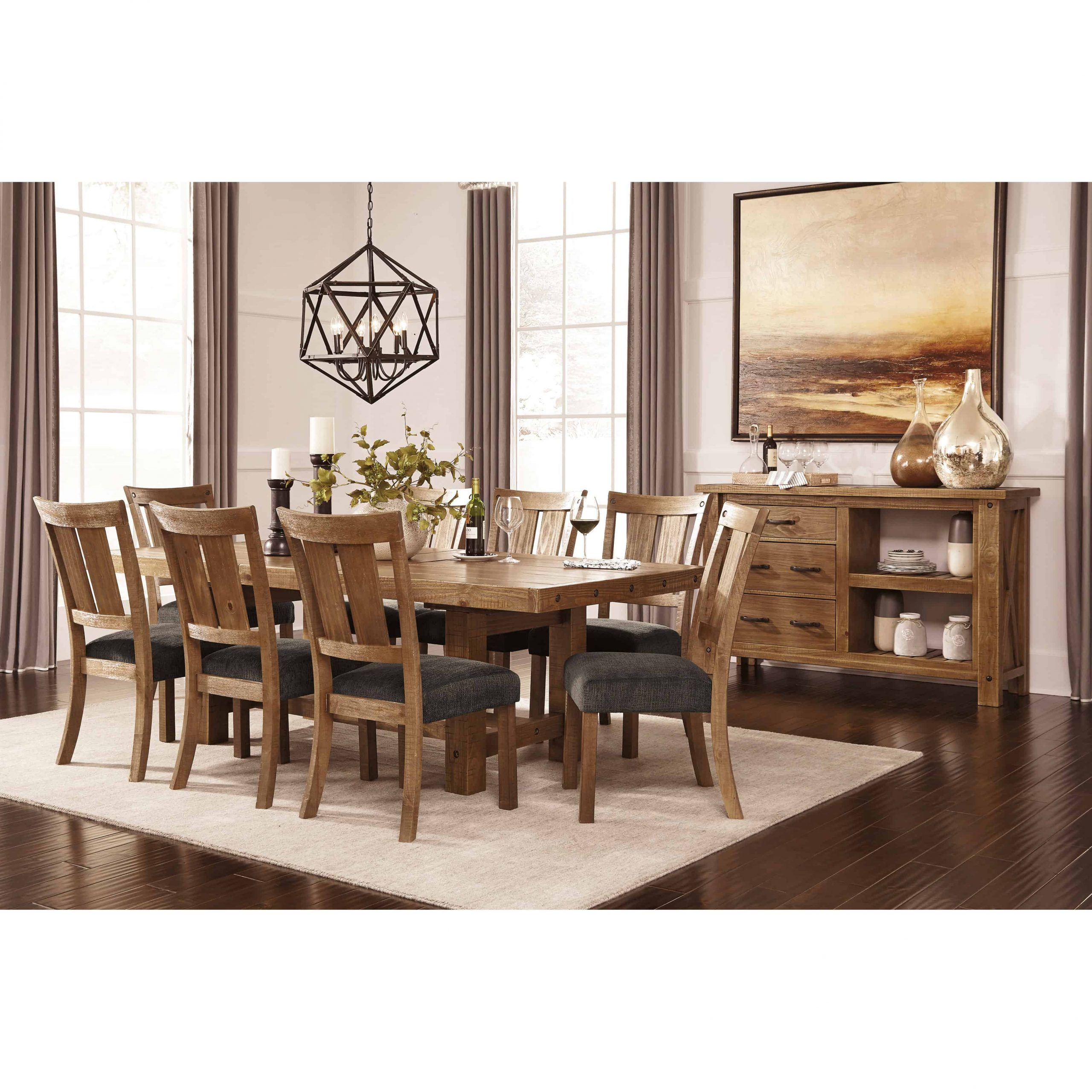 Tamilo Rectangle Dining Room Extension Table for proportions 3601 X 3601