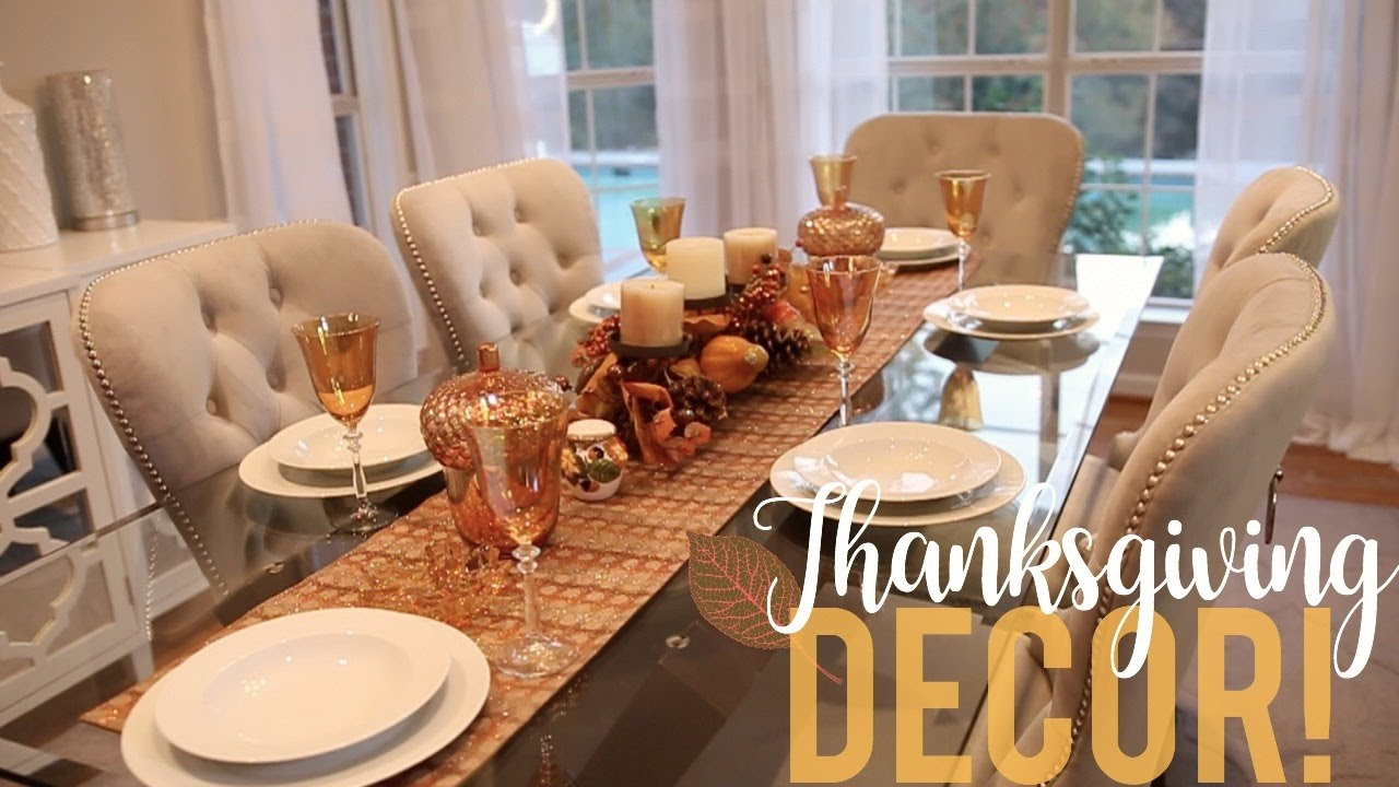 Thanksgiving Decor My Tablescape in size 1280 X 720