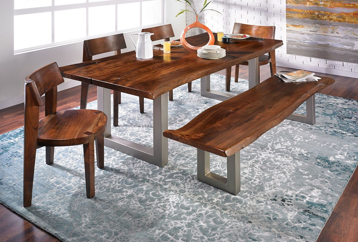 The Dump Furniture Madison Square Dining Table Steel pertaining to measurements 1200 X 811