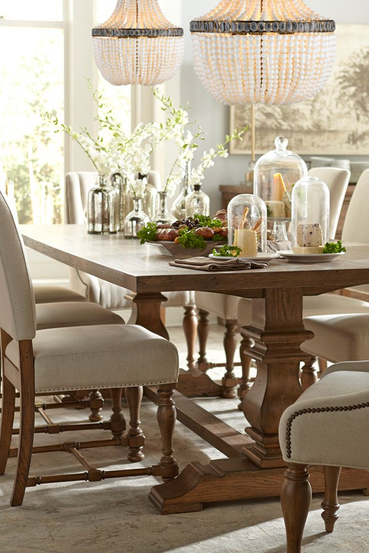 The Havertys Avondale Dining Collection Is Rustic And Chic regarding size 735 X 1100