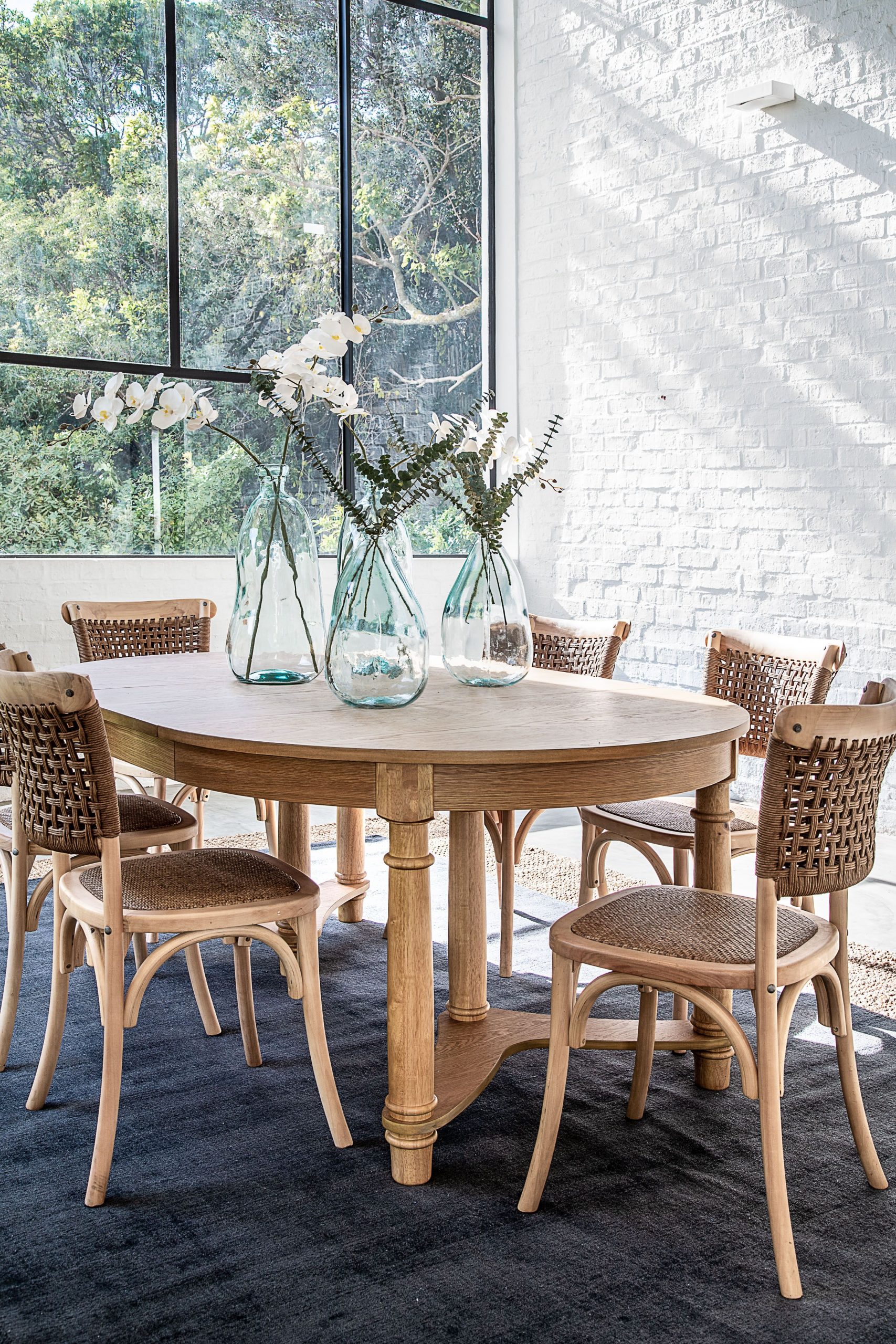 The Ida Dining Table Is A Beautiful Round Table That Can in dimensions 2667 X 4000