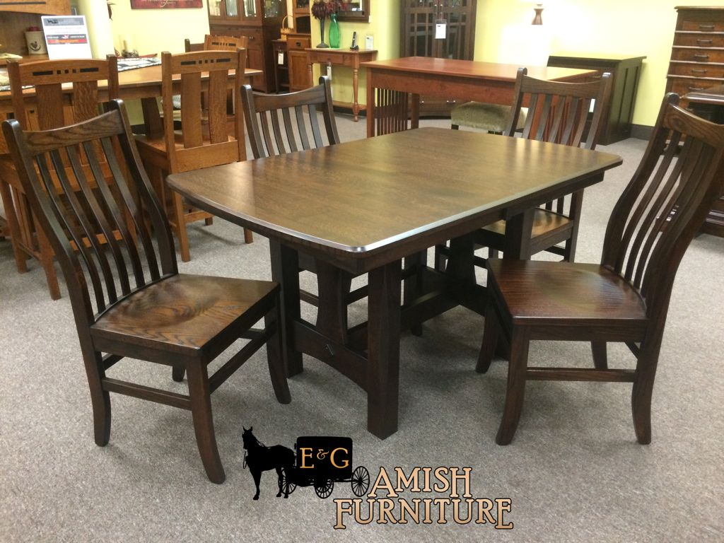 The Perfect Size Trestle Table For Any Breakfast Area with size 1024 X 768