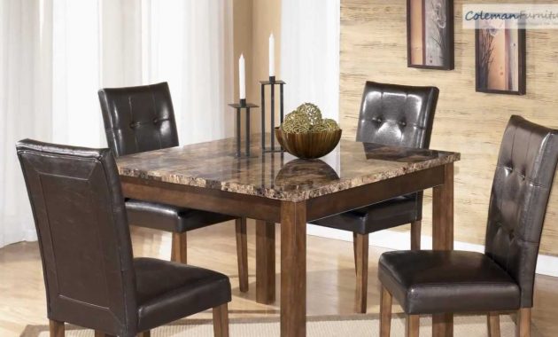 Theo Brown 5 Piece Counter Height Dining Set within dimensions 1280 X 720