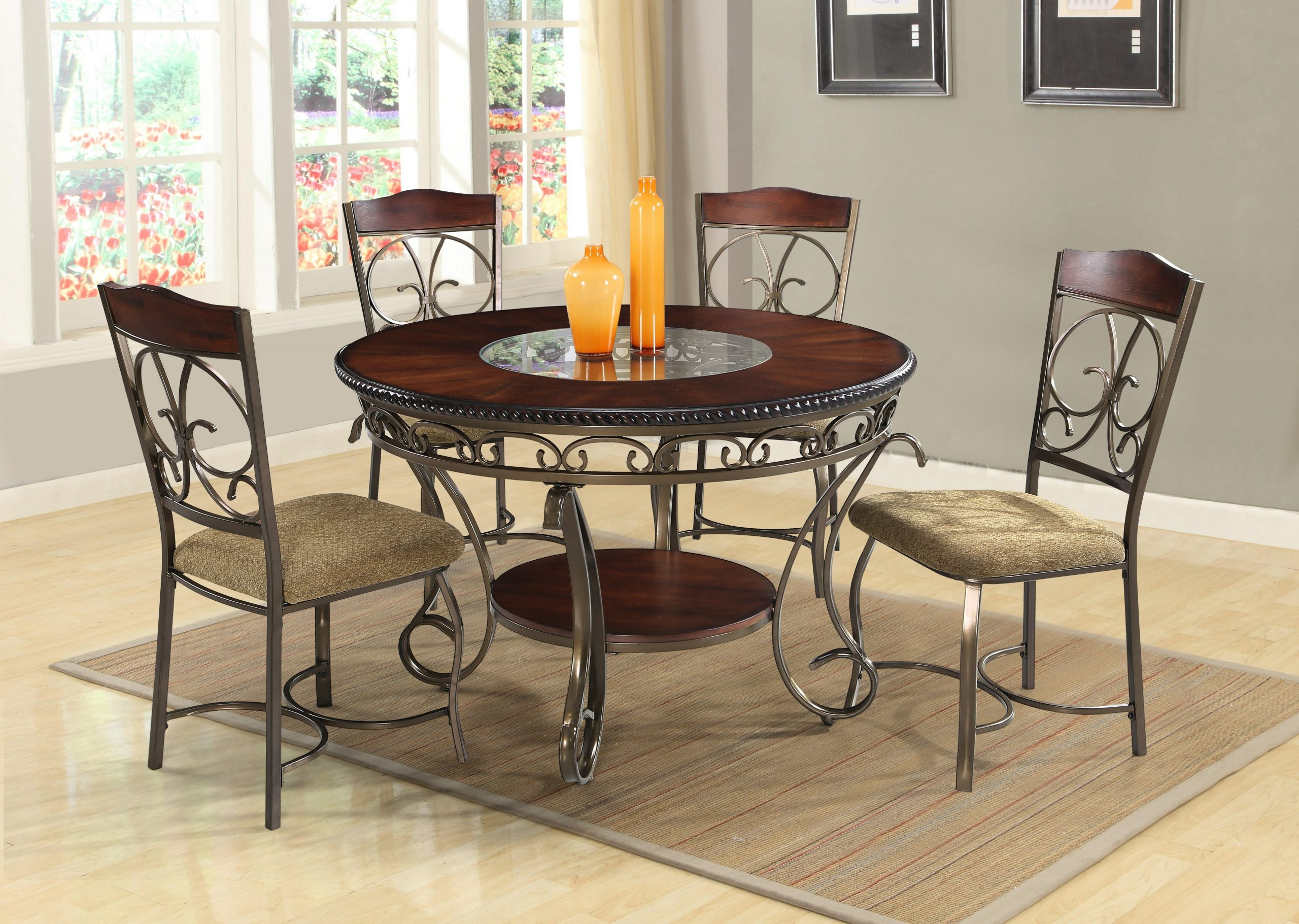 Thomaston 5 Piece Dining Set in proportions 5760 X 4097