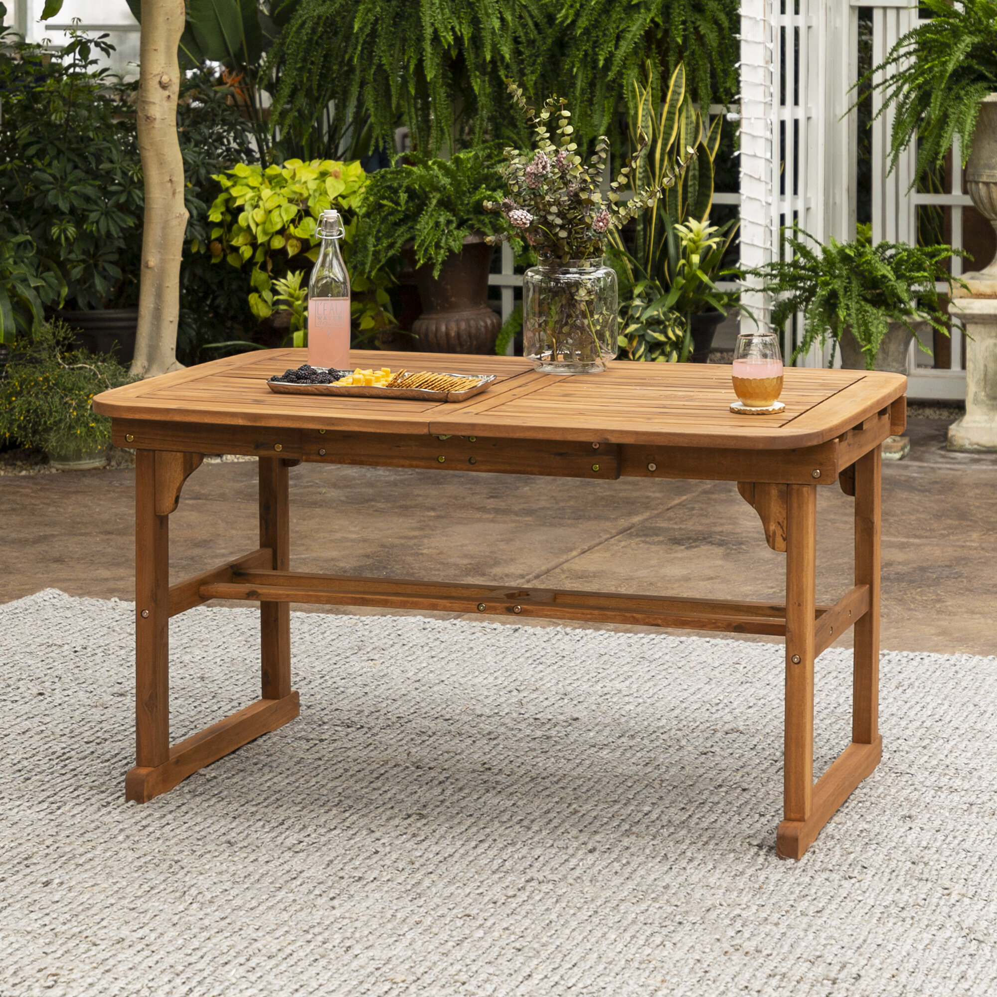 Tim Extendable Wooden Dining Table throughout sizing 2000 X 2000