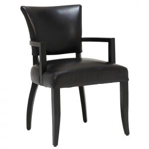 Timothy Oulton Mimi Dining Chair With Arms Old Saddle Black Leather Dining Chairs Dining Room intended for sizing 2000 X 2000