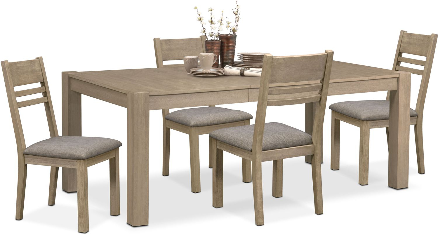 Tribeca Dining Table And 4 Dining Chairs throughout proportions 1500 X 805