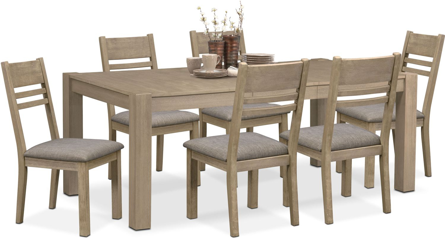 Tribeca Dining Table And 6 Dining Chairs with regard to dimensions 1500 X 806