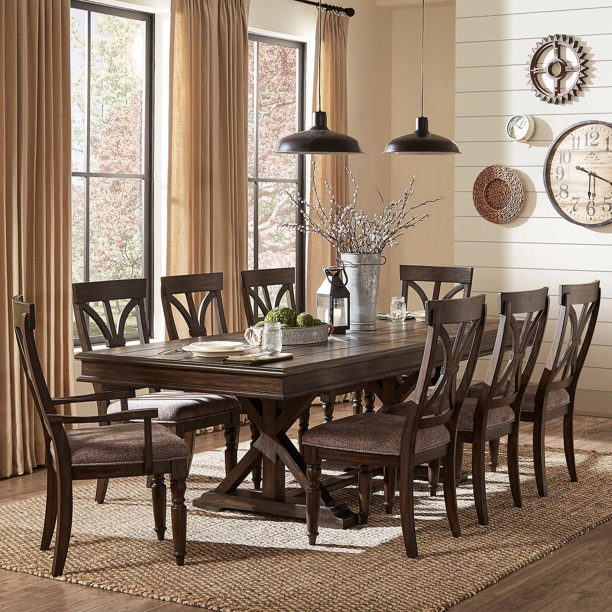 Tulsa 9 Piece Dining Room Set Dining Room Design Dining throughout proportions 1200 X 1200