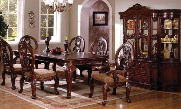 Tuscany Ii Antique Cherry Rectangular Leg Dining Table in size 2200 X 1227