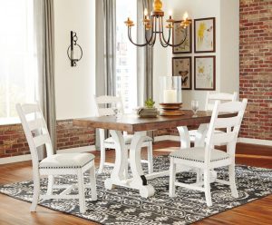 Valebeck Formal Dining Set for measurements 1400 X 1157