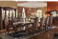 Vendome Collection Formal Dining Room Cherry Finish inside proportions 1200 X 726
