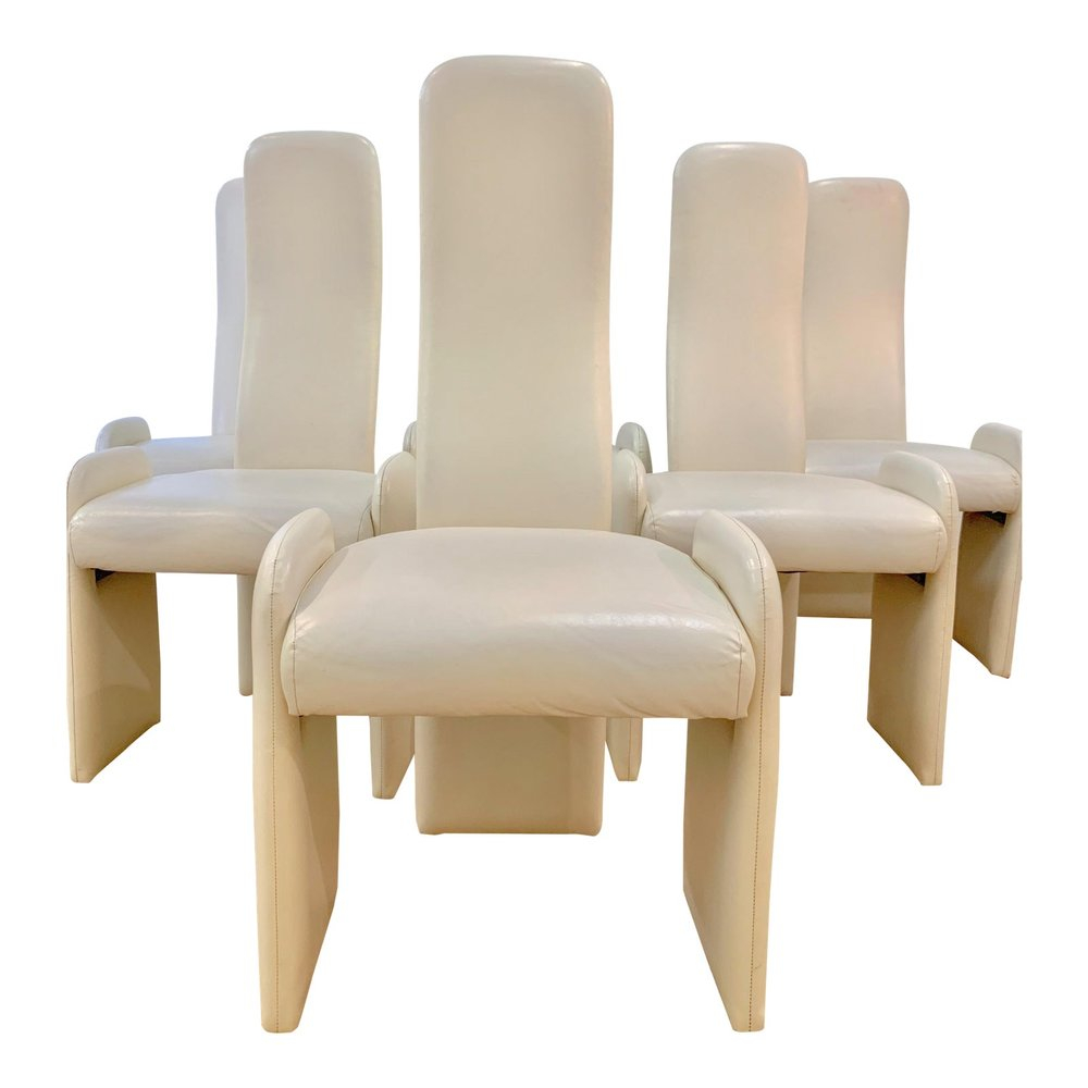 Vintage Postmodern Dining Chairs Set Of 6 Dressing Rooms throughout sizing 1000 X 1000