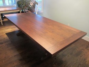 Walnut Dining Table 9 Feet Long 4 Feet Wide Dining Room in sizing 4000 X 3000