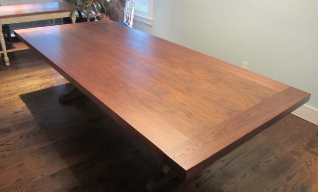 Walnut Dining Table 9 Feet Long 4 Feet Wide Dining Room in sizing 4000 X 3000