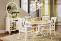 White Dining Room Table Fancy White Round Kitchen Tables within sizing 1024 X 805