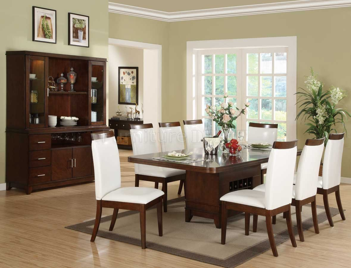 White Leather Dining Table And Chairs Dining Chairs Design pertaining to size 1179 X 900