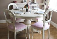 White Round Kitchen Table And Four Chairs With Cabinet And in size 1024 X 1024