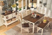 Whitesburg 6 Piece Dining Room Browncottage White In 2019 pertaining to sizing 4114 X 2880