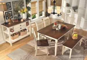 Whitesburg 6 Piece Dining Room Browncottage White In 2019 pertaining to sizing 4114 X 2880