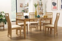 Wiltshire Oak Dining Table With Storage With 4 Bali Chairs Ivory Seat Pad with regard to size 2000 X 1240