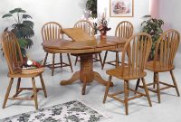 Windsor Solid 7 Piece Oval Dining Table And Side Chairs with proportions 1402 X 1170