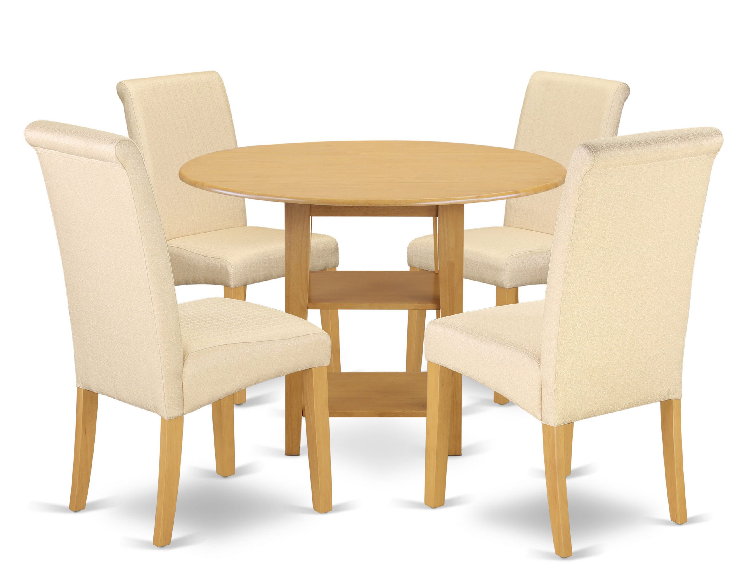 Wipert Small Table 5 Piece Drop Leaf Solid Wood Breakfast Nook Dining Set with measurements 2870 X 2275