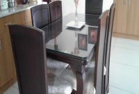 Wood Glass Dining Table throughout size 1000 X 1000