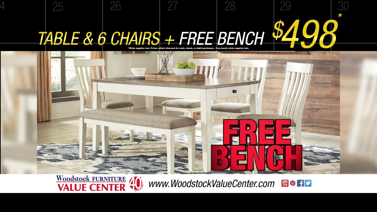 Woodstock Furniture Value Center Month Long Black Friday 2019 in dimensions 1280 X 720