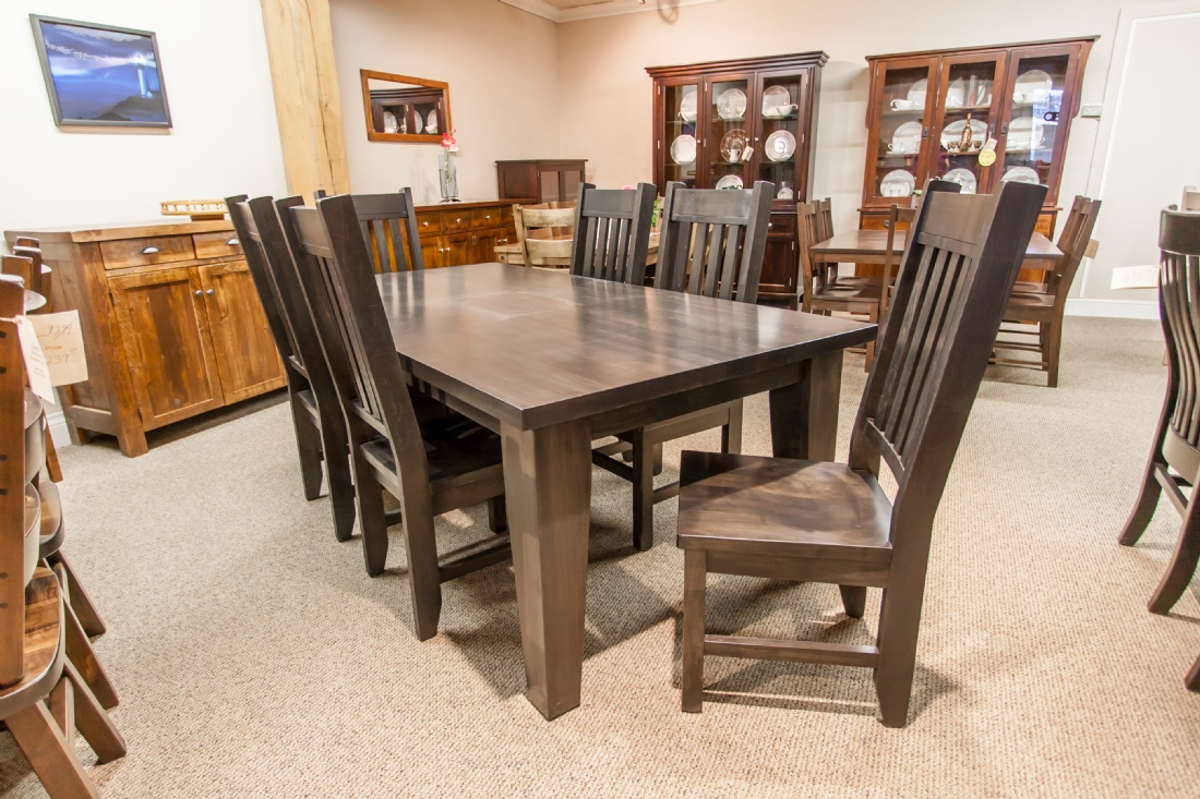 Wormy Maple Harvest Table Lloyds Mennonite Furniture intended for sizing 1100 X 733