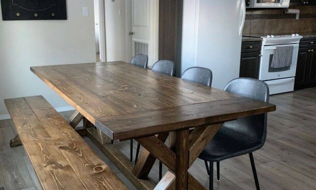 X Farmhouse Table Made To Order with sizing 960 X 960