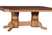 Yorkshire Double Pedestal Extension Table 48 X 72 in size 1820 X 1000