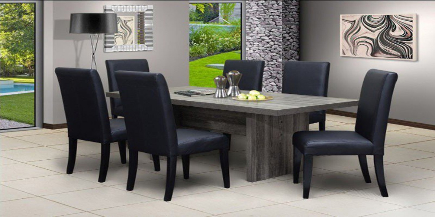 You Pay Less For More Greyston 7pce Dining Room Suite within proportions 1440 X 720